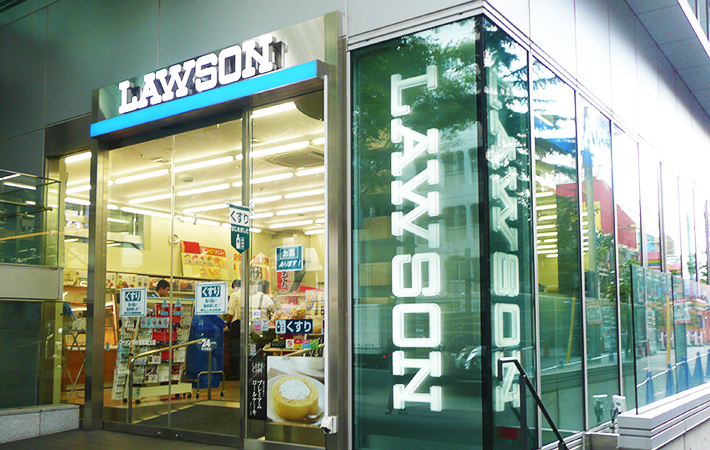 ローソンの外観