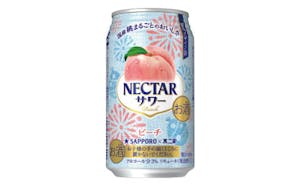 サッポロビール ネクターサワーピーチ夏デザイン缶