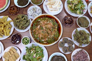 ▲韓国では食材としてさまざまな料理に使われている「えごまの葉」