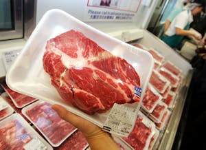 日本国内で販売されている米国産牛肉