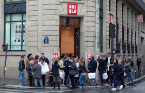 パリのユニクロ店舗