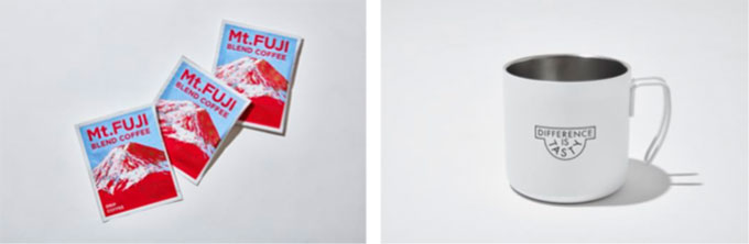 アルペンのドリップ式コーヒーとマグカップ