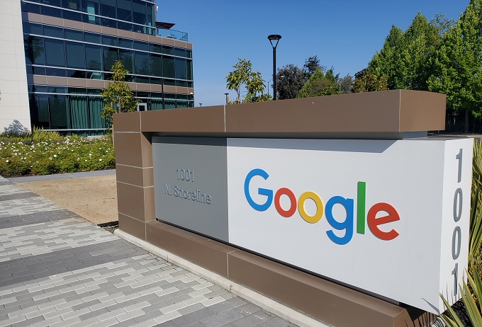 カリフォルニア州マウンテンビューにあるGoogle