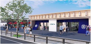 三井不動産、豊洲市場に暫定商業施設、市場の食材を使ったフードホールなど