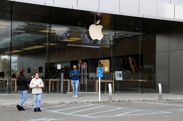 ニューヨークのアップル店舗