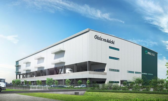 プロロジス、オイシックス専用の冷蔵倉庫を着工