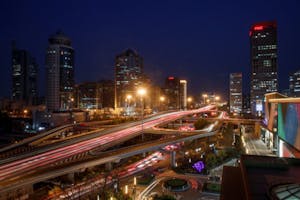 北京の夜景