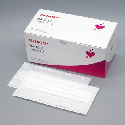 シャープの自社製マスク