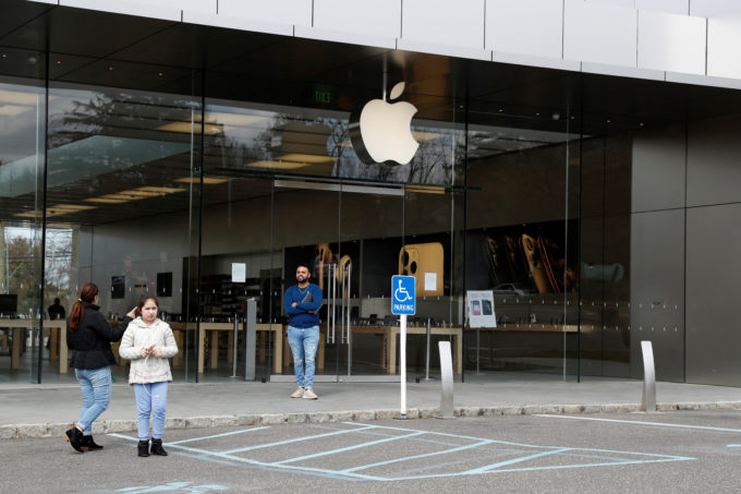 米ニューヨークのアップルストア