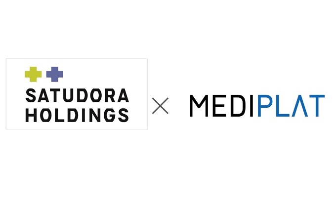 サツドラHDとMediplatのロゴ