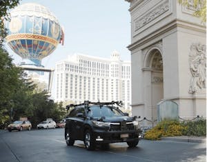 ズークスの自動運転の実験車両