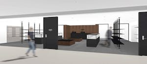 良品計画の家具・インテリアブランド「イデー(IDEE)」新業態「IDEE TOKYO」のイメージ図