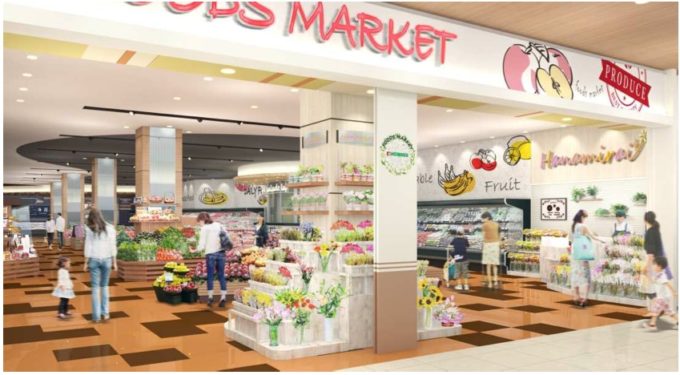 大型SC「ららぽーと愛知東郷」にオープンする平和堂の食品スーパー