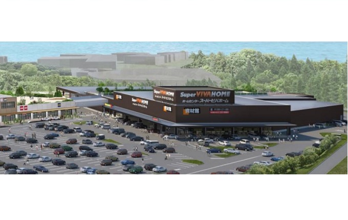 「スーパービバホームシーマークスクエア日立店」完成イメージ(アイキャッチ）