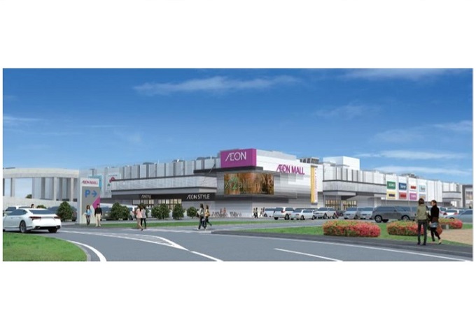 「イオンモール上尾」の完成イメージ