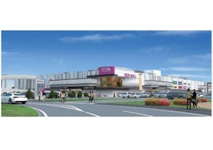 「イオンモール上尾」の完成イメージ