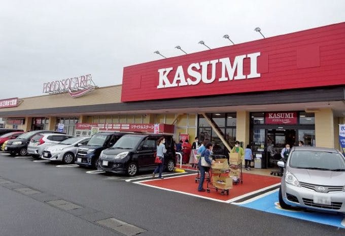 カスミ結城店の外観