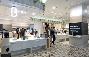 「新宿マルイ本館」に今年8月にオープンしたb8ta店舗