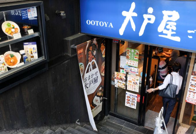 都内の大戸屋店舗