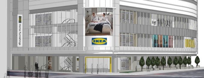 「IKEA新宿」の外観イメージ