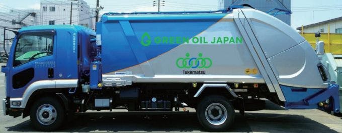 セブンイレブンがペットボトル回収車でユーグレナが供給するバイオディーゼル燃料の使用を始めた