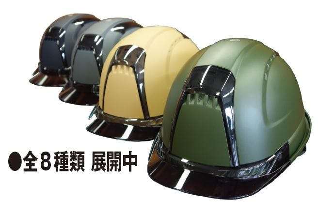 ヘルメット ヴェンティー　つや消しヘルメットシリーズ８種類