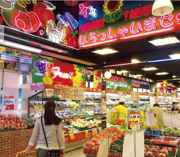 ロピア寝屋川店から約1.5㎞の場所にある玉出寝屋川店