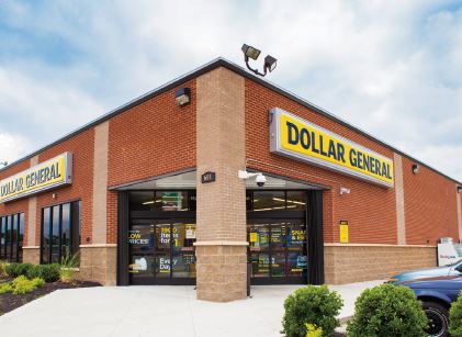 ダラーストアの外観