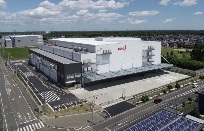 スクロールの物流拠点SLCみらい」（茨城県つくばみらい市）