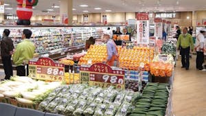 ヨークマルシェ大和町店の店内