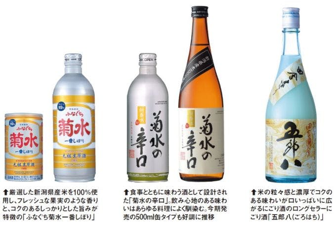 菊水酒造のアルミ缶シリーズとにごり酒「五郎八（ごろはち）」