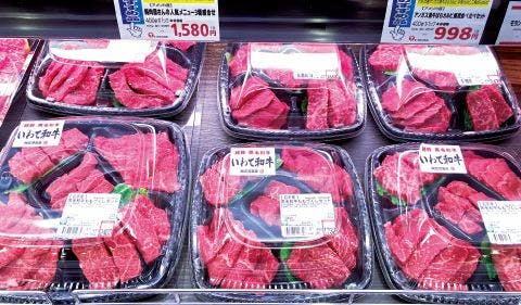 ミットストア桜木町コレットマーレ店の精肉売場