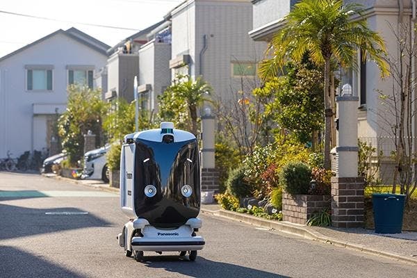 パナソニックの自律走行ロボット