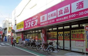 ディスカウントドラッグコスモス祖師谷店の外観