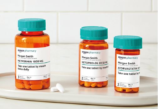 米アマゾンのオンライン薬局「アマゾン・ファーマシー」の商品