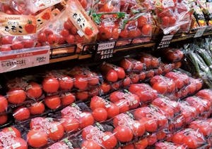 ヨークの青果部門のトマト