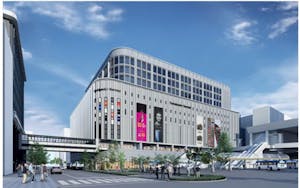 仙台駅東口に、ヨドバシの大型商業ビルが開業予定（完成イメージ）