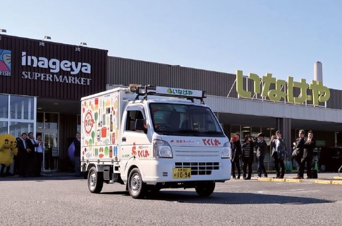 とくし丸と提携しているSM