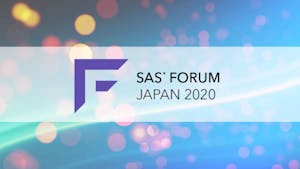 SAS FORUM JAPAN 2020 国内最大級のアナリティクス専門カンファレンス レポート画像