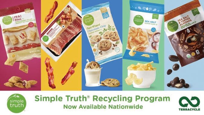 テラサイクルとの提携による、クローガーの包装材のリサイクルプログラム「シンプルゥルース・リサイクリングプログラム」