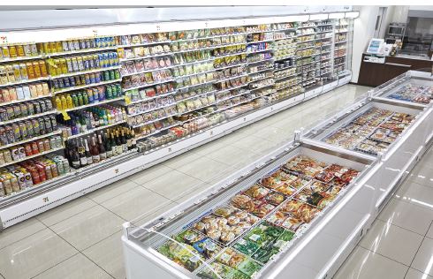 セブンイレブンの店内