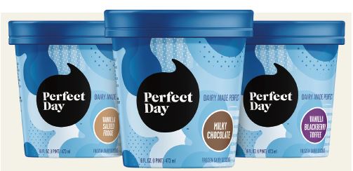 パーフェクト・デイの乳たんぱく質を用いたアイスクリーム