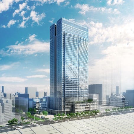 三井不動産が東京駅前に建設予定の複合高層ビル「東京ミッドタウン八重洲」完成イメージ
