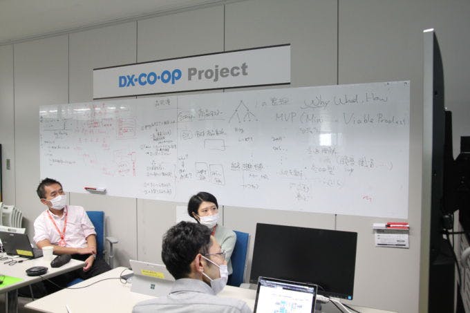 日本生協連は20年4月から「DXコーププロジェクト」をスタートした