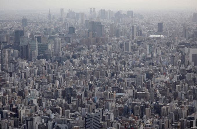 都心の風景