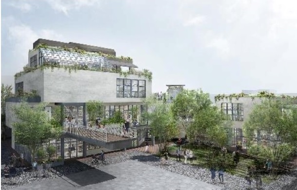 小田急のライフスタイル提案型商業施設「テフ ラウンジ」の完成イメージ