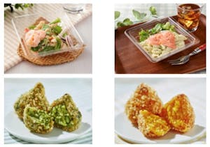 ローソンのサラダ中心の小容量惣菜シリーズ「ローソンデリ」