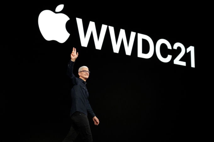 世界開発者会議（ＷＷＤＣ）で登壇したティム・クック米アップルCEO
