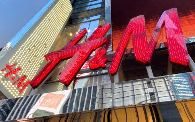ニューヨークのＨ＆Ｍ店舗
