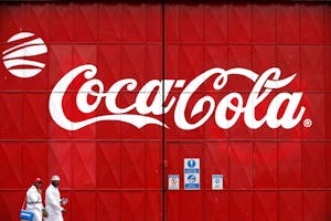米コカ・コーラのロゴ